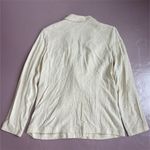 LC Lauren Conrad  Women's Beige Double Breasted Blazer Size M Casual‎ Photo 1
