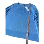 ZARA  Baby Blue Lightweight Crewneck Sweater Size XL Photo 6