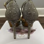 Jessica Simpson Gold Metallic Ormanda Platform High Heel Pumps Size 10 Photo 8