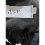 CHOiES  Black Skater Dress Spaghetti Strap Wing Appliques Dark Fairy Small Goth Photo 4