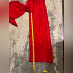 Alvee Designs Red Beaded Wide Leg Romper Size 6 Photo 7