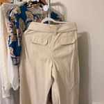 ZARA  Cream Pants with Belt new with tags Photo 2