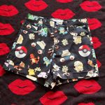 Pokémon Black High Waisted Shorts S Photo 0