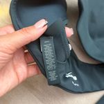 SKIMS NikeSKIMS MATTE SHAPING SCOOP BRA AND FOOTSIE GRIP DARK TEAL LEGGINGS SET Photo 8