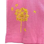 Jane Ashley Pink Cotton Drawstring Capri Pedal Pusher Pants Photo 1