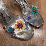 Larroudé x Gabriela Noelle: Garden Mule Deco Silver Size 8 Photo 9