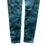Free People  Womens Good Karma Tie Dye Yoga Leggings Blue Peacock Size XS/S Photo 6