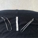 Lululemon Breeze Easy Wrap Cardigan Sweater Charcoal Black M/L Photo 5