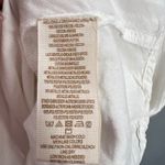 Free People  White Embroidered Mini Dress Cutout Back Boho Festival Size Small Photo 5