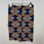 Maeve Kanara Anthropologie Knit Skirt Geometric Print Size 6 Photo 4