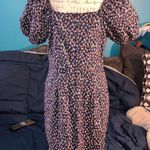 Love Riche NWT  Puff Sleeve Floral Dress, Large Photo 4
