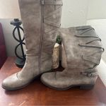 Journee Collection  Gray Knee-High Women's Riding Boots Fall Casual 10 Photo 3