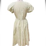 Madewell Plaid Tie-Waist Midi Dress Size M Photo 7