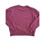 Keith Haring Dog Art Sweatshirt Maroon Crewneck Long Sleeve Pullover Women's M Red Size M Photo 3