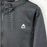 Burton  Women Oak Full Zip French Terry Fleece Hoodie Sweatshirt Gray Size Medium Photo 9