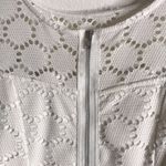 Trixxi  all over white lace textured dress size small Photo 9