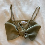 Princess Polly  Tie Top Crop Photo 0