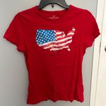 USA Graphic Tee Red Photo 0