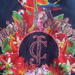 Juicy Couture Birds Of Paradise Bling Baby Tee Size L Photo 4