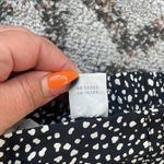 Liz Claiborne Collection Vintage Two Piece Pantsuit Black & White Polka Dot 12 Photo 9