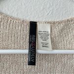 Absolutely Abs lately Striped Beige and Blue Women's Sweater Photo 1