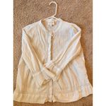 Sézane Sezane Anita White Blouse Size S Photo 1