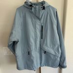 Cabela's Cabela’s Gore-Tex Waterproof Rain Jacket Women’s Large Light Blue Photo 0