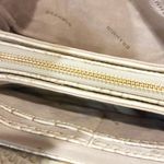 Brahmin ‎ Leather Cream Gold Hardware Clutch Handbag Crossbody Photo 5