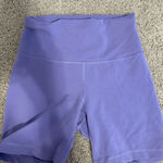 Lululemon  Lavender Biker Shorts Align 6" Photo 0
