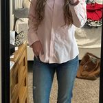 Chico's Light Pink Chino’s Button Up Photo 0