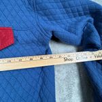 ZYIA Quilted Snap Pocket Pullover Womens‎ S Athleisure Cozy Cabin Casual Fleece Blue Photo 7