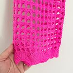 Dolls Kill Love Sense Sweet After Party Access Crochet Cardigan Pink Medium NWT Photo 5