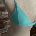 Light Blue V Neck Padded Bikini Top Size XS Photo 1