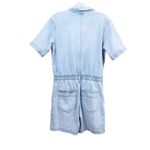 Jordache Vintage Corey Jean Denim Light Wash Romper Photo 6