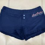 Juicy Couture Navy Blue Soft Sleep Shorts Photo 0