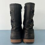 Merrell Ashland Vee Mid Waterproof Winter Black Boots Photo 5