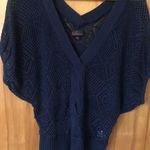 Knit Sweater top Blue Size L Photo 0