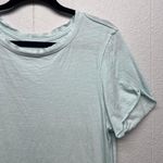 Anthropologie Baby Blue Everyday Wear Lightweight Cotton T-Shirt Womens Medium Photo 5