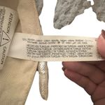 ZARA Metallic Mid-Rise Boyfriend Jean Silver Sz 6 Photo 6