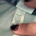 Old Navy  high rise OG straight cut off shorts blue denim size 12 Photo 5