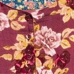 April Cornell Cotton Floral midi dress M Brown Size M Photo 3