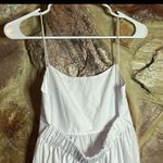 Commense Solid Backless Long Dress size L White Size L Photo 6