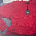 DKNY NWT- red sweater Photo 5