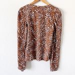 Lilly Pulitzer Jansen V-Neckline Sweatshirt in Chocolate My Favorite Spot Photo 7