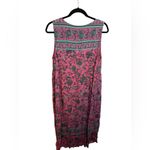 J. Jill Bohemian Pink Floral Maxi Dress Size XL Photo 1