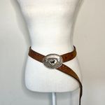 Cowgirl Up Leather Belt Brown Photo 1
