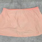 Time And Tru  Orange Skort Medium 8-10 Skirt Bikini Bottom Swimwear Photo 1