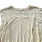 Lululemon Modal Pleated Shoulder Tank Top White Opal 12 Loose Relaxed Jersey Photo 4