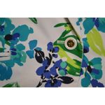 Tahari  by ASL Women's Floral Blazer – Bold Blue & Green Floral Print Photo 2