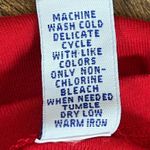 Tags Cut out Red Size Large V Photo 5